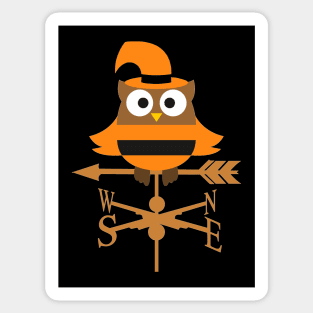 Cute Halloween Owl Sticker